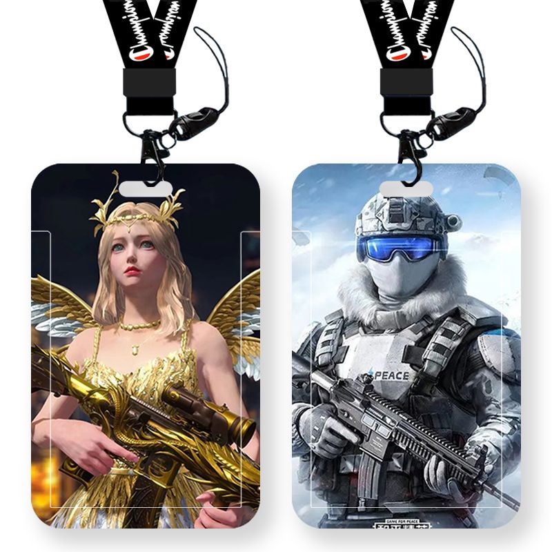 เกมสําหรับสันติภาพ Ins Version Bank Card Metro ID Card School Bus ID Card Holder Factory Access ID C