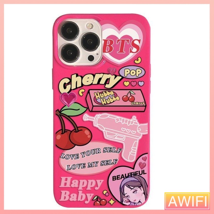 AWIFI เคสโทรศัพท์ แบบนิ่ม สำหรับรุ่น16 14 15 Pro 13 13PRO 13PROMAX 12ProMax 11 8plus 7plus 6s XR X XS Max SE 11Pro#5046