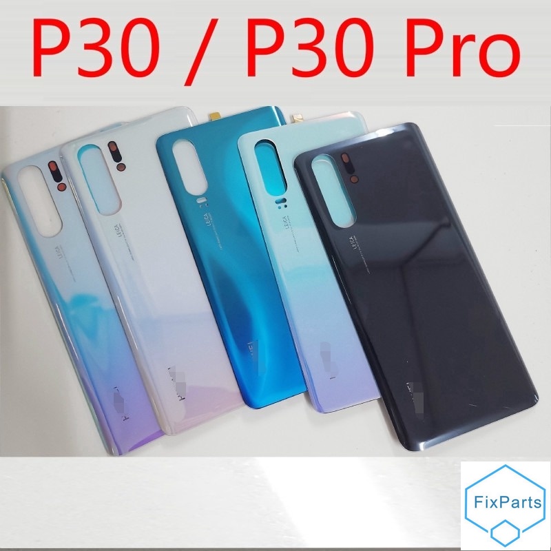 ฝาครอบด้านหลัง สําหรับ Huawei P30 / P30 Pro เคสแบตเตอรี่ กระจกด้านหลัง โทรศัพท์ ที่อยู่อาศัย อะไหล่ส