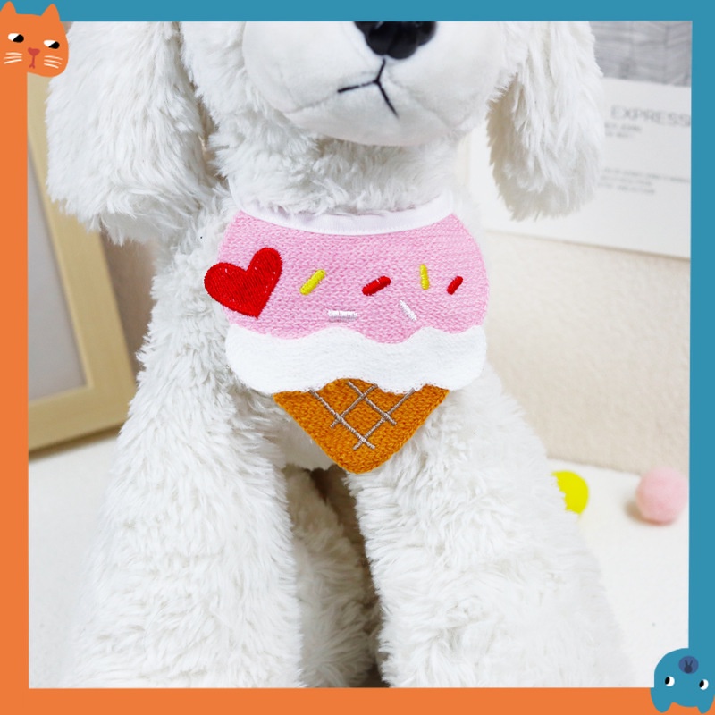 ผ้าเช็ดน้ําลายสุนัขสัตว์เลี้ยง ผ้าพันคอแมว ผ้ากันเปื้อนเท็ดดี้คอ ผ้าเช็ดน้ําลาย แมวขนาดเล็ก สุนัขขนาดเล็ก ผ้าพันคอสามเหลี่ยม สนับสนุนขายส - รูปที่ 6