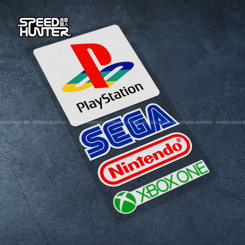 Ps4 PS5 Image Sticker Game Motorcycle Side Box Car Exterior Unique Reflective Sticker