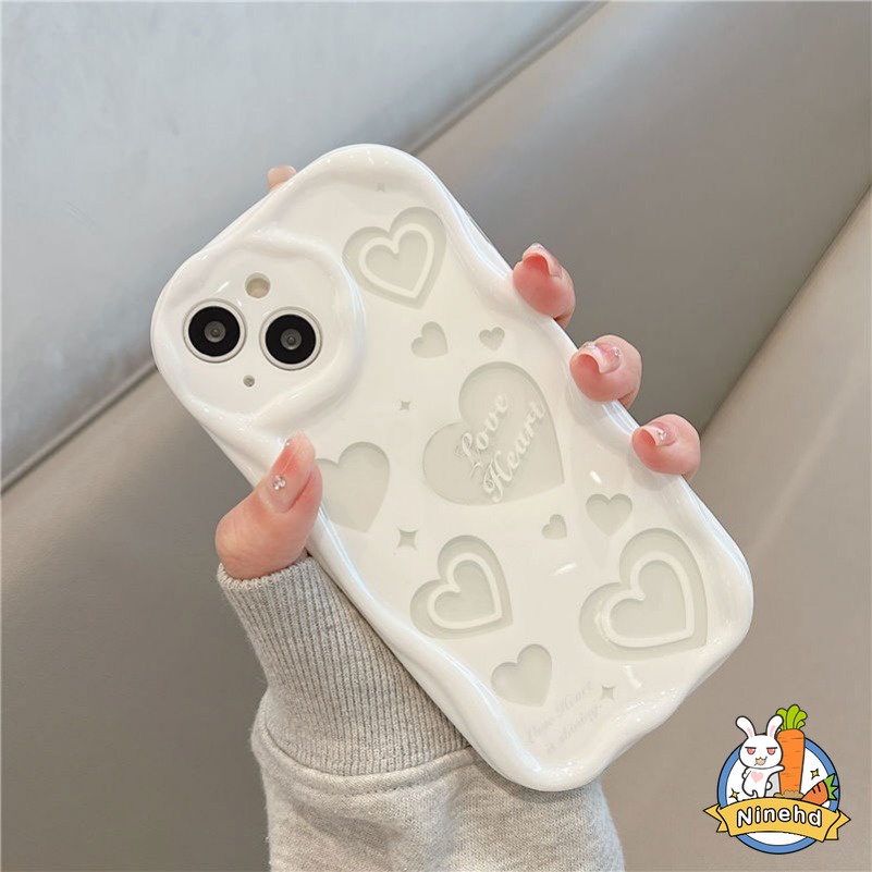 เคสโทรศัพท์มือถือ ลายหัวใจ สไตล์โรแมนติก สร้างสรรค์ สําหรับ Xiaomi Redmi 13C 12C 12 A1 10C 10A 10 9 9A 9C 9T Redmi Note 13 12 12s 11 11s 10 10s 9 9s 8 Pro Xiaomi 13T Pro 11 Lite Poco X3 Pro Poco C65 เคส - รูปที่ 3