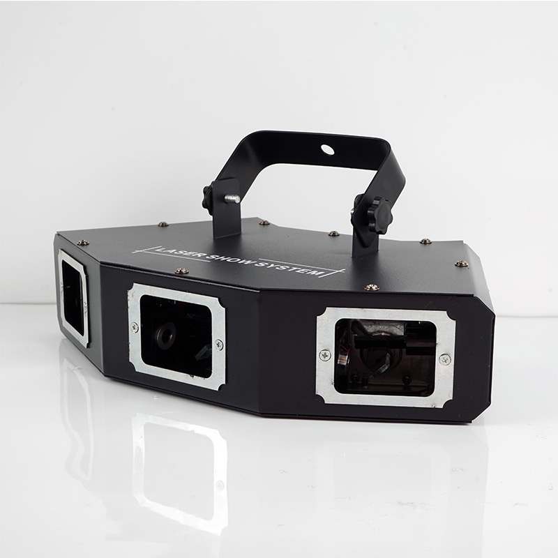 ไฟเลเซอร์ปาร์ตี้ RGB 3 รู พร้อมการควบคุมด้วยเสียง Three-Hole RGB Laser Light เส้นจะหลากหลายและสวยงาม จัดส่งจากประเทศไทย - รูปที่ 5