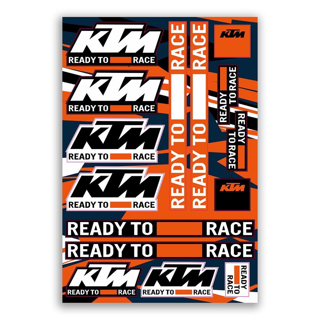 Suitable for Ktm motorcycle reflective stickers DUKE790 DUKE890 DUKE390 RC390 DUKE690 ADV1290 fuel tank waterproof stickers decorative prints