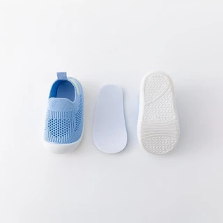 รองเท้าหัดเดิน รองเท้าเด็กทรงผ้าใบ สีสันสวย มีกันลื่น ใส่สบาย น้ำหนักเบา ระบายอากาศรอบตัว A26