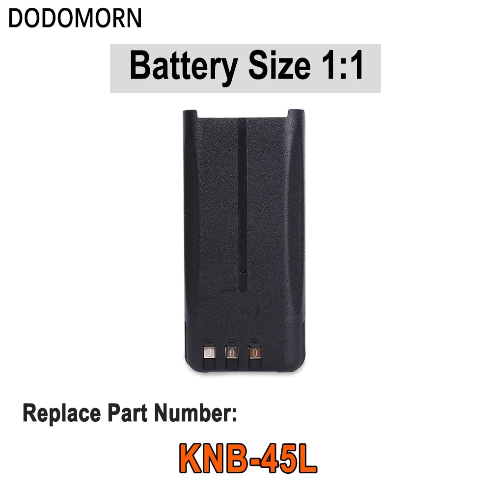 KNB-45L แบตเตอรี่ For Kenwood NX-340 TK-2202 TK-2206 TK-2207 TK-2212 TK-3217 TK-3306 TK-3307 100% NE