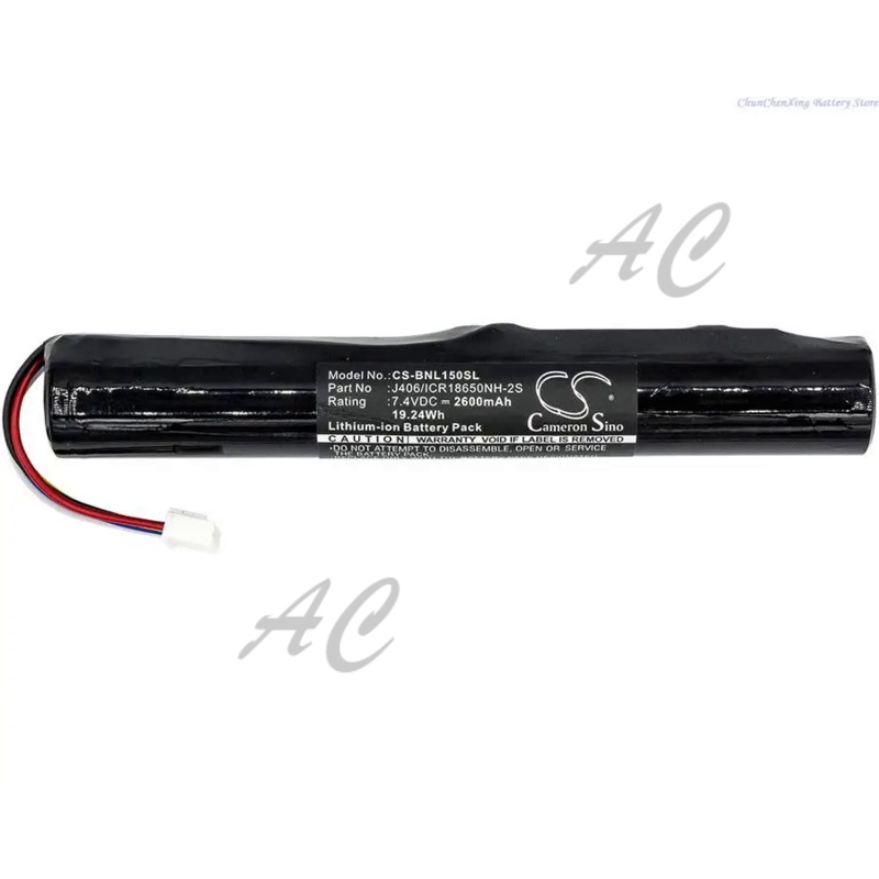 AC Cameron Sino 7.4V 2600mAh/3400mAh Speaker Battery for Bang&amp;Olufsen BeoLit 15, 17, BeoPlay A2, A2 Active, with tool an