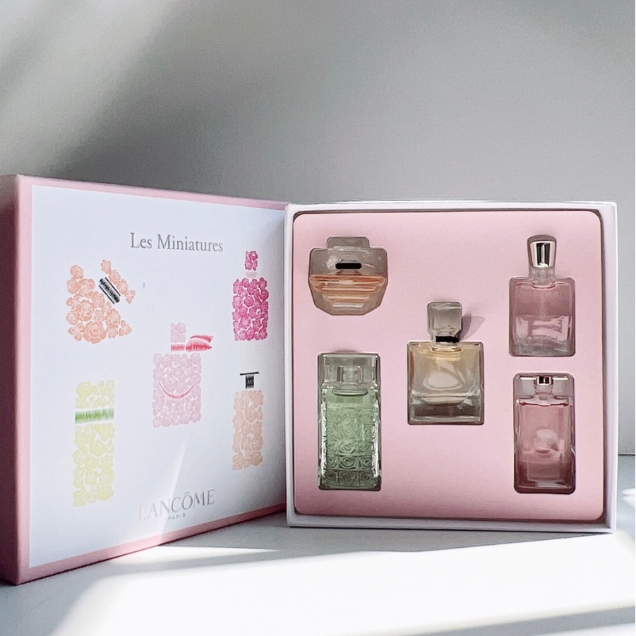 Lancome is my perfume, midnight rose sample, ชุดน้ําหอมผู้หญิง ห้าชิ้น