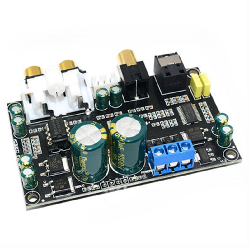 HIFI Fever เกรด High Fidelity CS8416 CS4398 ชิป 24Bit 192KHz Coaxial Fiber DAC ถอดรหัส Board