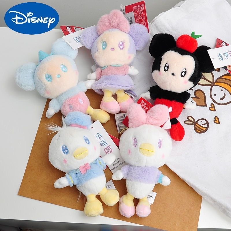 Disney Dream Series: ตุ๊กตามิกกี้ มินนี่ โดนัลด์ และเดซี่น่ารัก พร้อมพวงกุญแจ