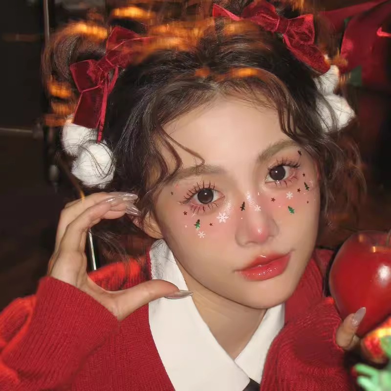 พร้อมส่ง กิ๊บติดผม สีแดง สําหรับเด็กผู้หญิง 1 ชิ้น - รูปที่ 3