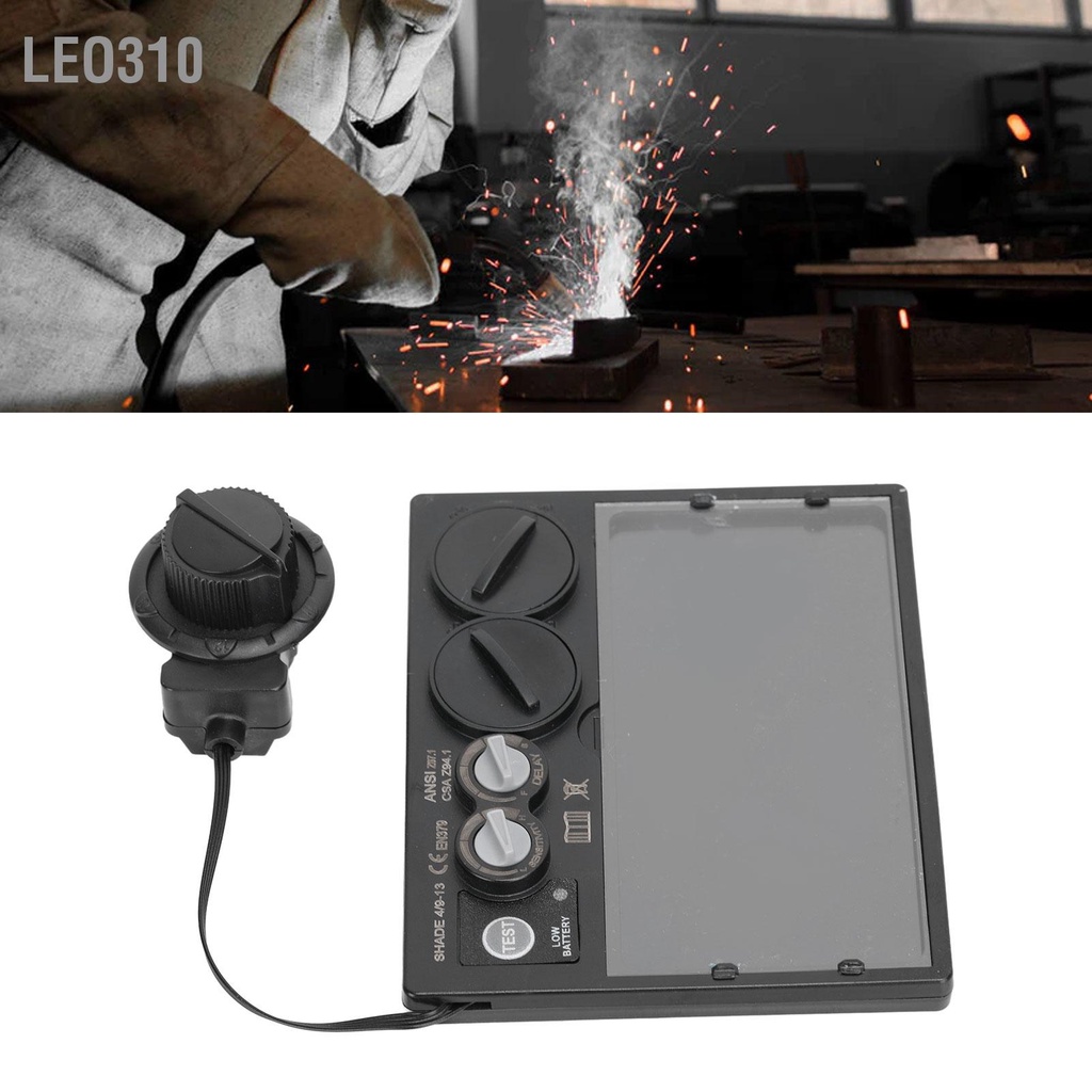 Leo310 เลนส์เชื่อมปรับแสงอัตโนมัติปรับความไวสูง PP เลนส์เชื่อมอุตสาหกรรมพลังงานแสงอาทิตย์สำหรับช่างเชื่อม