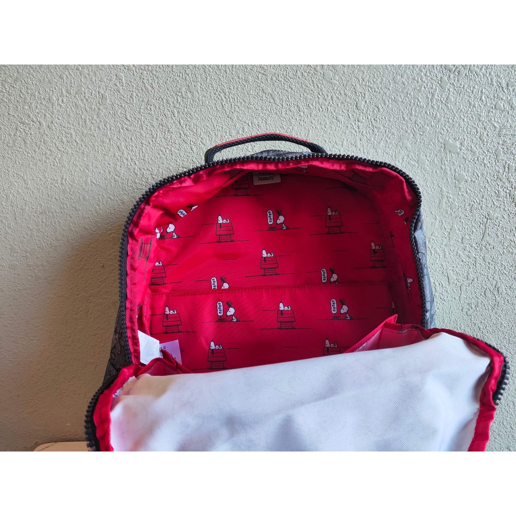 Klipling กระเป๋าเป้สะพายหลัง พิมพ์ลาย SNOOPY กันน้ํา สําหรับผู้หญิง (2 รุ่น)