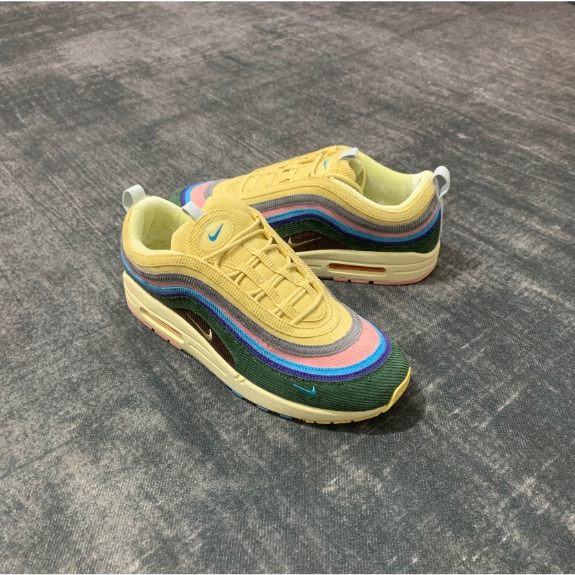 ♞,♘Nike Sean Wotherspoon Air max 1/97 sneaker for men and women
