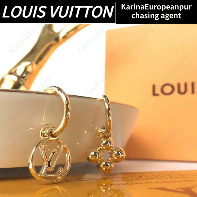 หลุยส์ วิตตองLouis Vuitton BLOOMING EARRINGS แฟชั่น/หรูหรา/หรูหรา/Louis Vuitton ต่างหู/ผู้หญิง