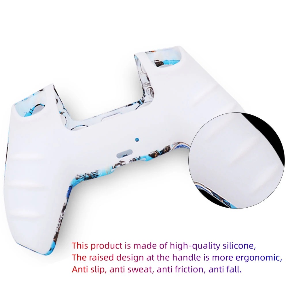 เคสซิลิโคน กันลื่น อุปกรณ์เสริม สําหรับจอยสติ๊ก Playstation 5 PS5