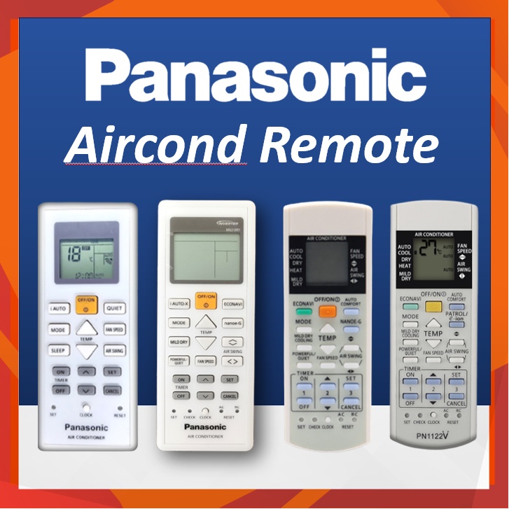 Panasonic Aircond Remote K-PN1122 PN-248 PN-248i 12 in 1 A75C07360 A75C03550 เครื่องปรับอากาศอินเวอร์เตอร์ alat kawalan jauh