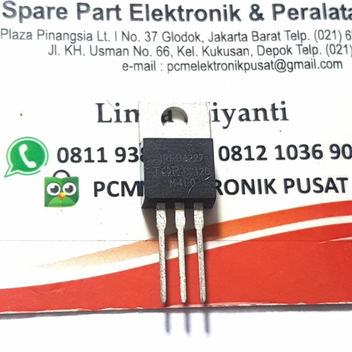 ทรานซิสเตอร์ Mosfet Fet ORI Original IRFB 4227 IRFB4227 IRF B4227 -BSS12