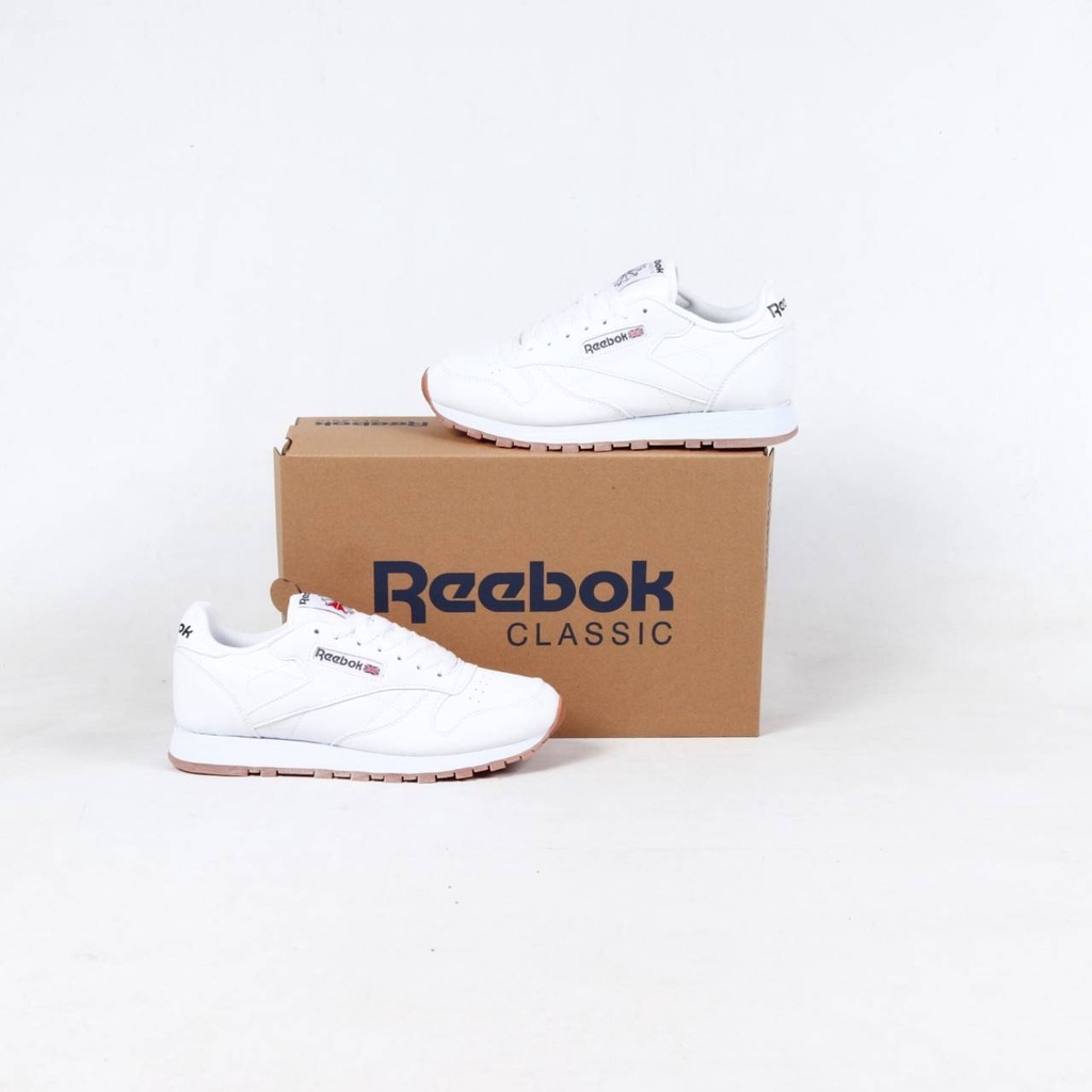 Reebok classic leather white Men's sneakers