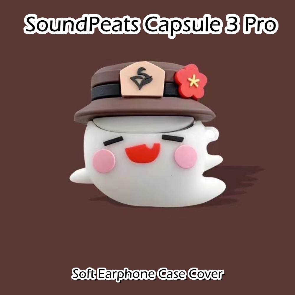 อนาคตดาวสําหรับ SoundPeats Capsule 3 Pro Case การ์ตูนตลก จัดแต่งทรงผมซิลิโคนอ่อนนุ่มหูฟังกรณีปลอก NO.1 - รูปที่ 5