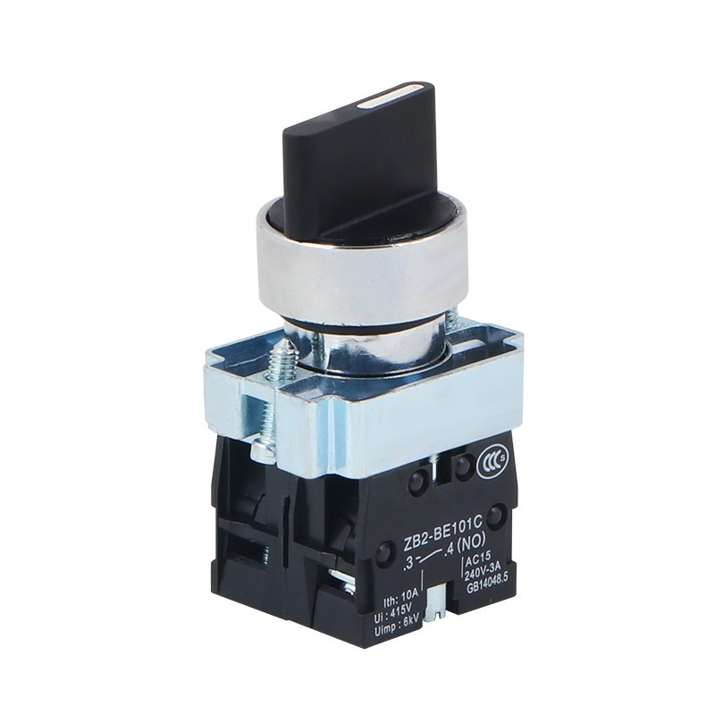 สต็อกในไทย ZB2）XB2-BD33C XB2-BD25 XB2-BD33 BD45 BD53สวิทช์ปุ่มลูกบิดสามเกียร์พร้อมส่ง