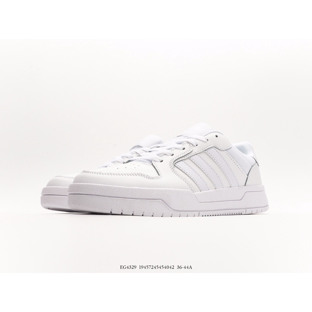 Adidas Neo Entrap Low ผ้าใบสีขาวลำลองสำหรับผู้หญิงและผู้ชาย รองเท้า sports