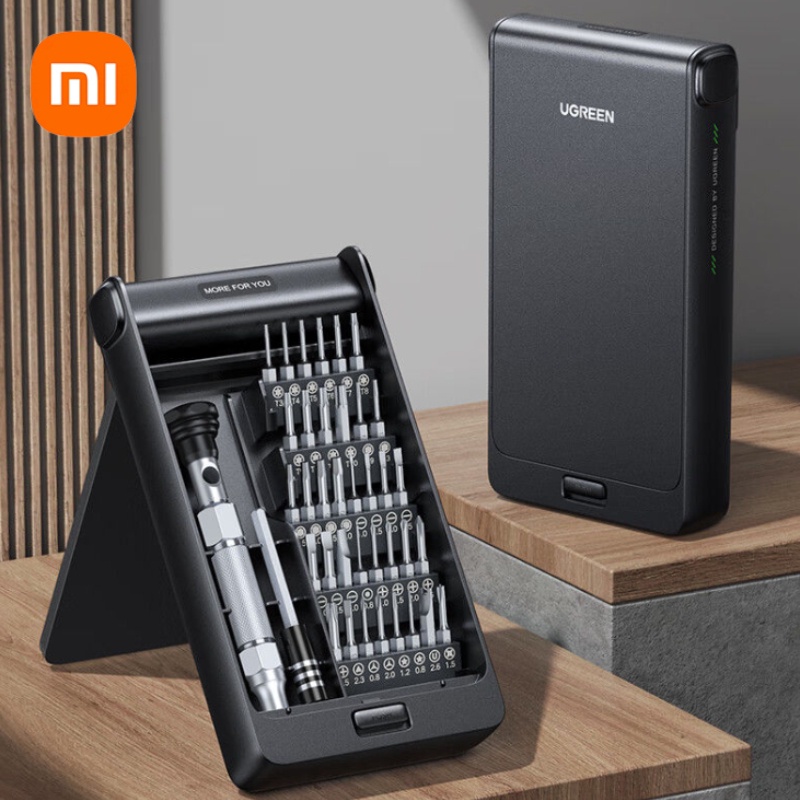 สําหรับ Xiaomi Ugreen 38 in 1 ไขควงชุด Torx Slotted Hex Magnetic Repair ชุดเครื่องมือกล่องสําหรับโน้ตบุ๊คนาฬิกากล้องโทรศัพท์