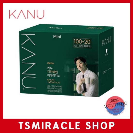 kanu coffee Mini decaffeinated Americano coffee stick decaf coffee decaf 120T