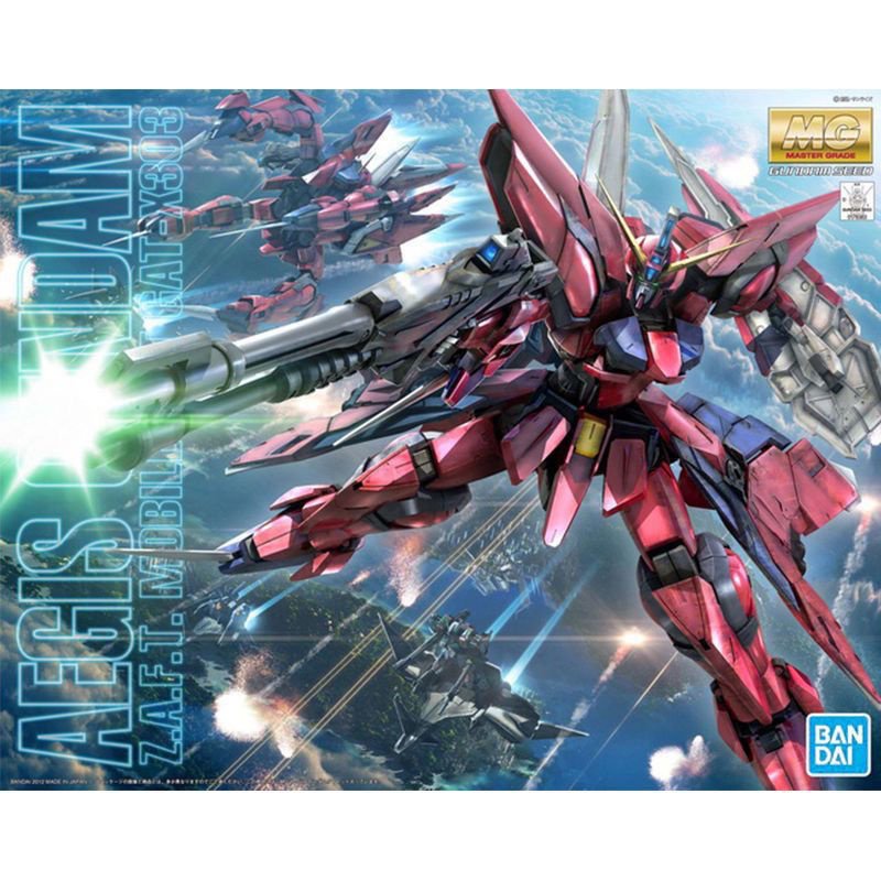 พร้อมส่ง โมเดลกันดั้ม Bandai MG 1/100 Aegis Gundam Aegis SHIELD