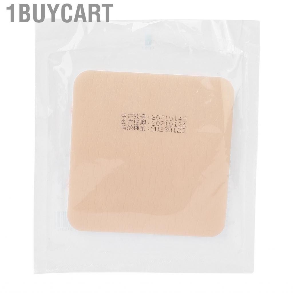 1buycart โฟมรักษาบาดแผลด้วยกาวซิลิโคนแบบดูดซับไม่มีขอบ