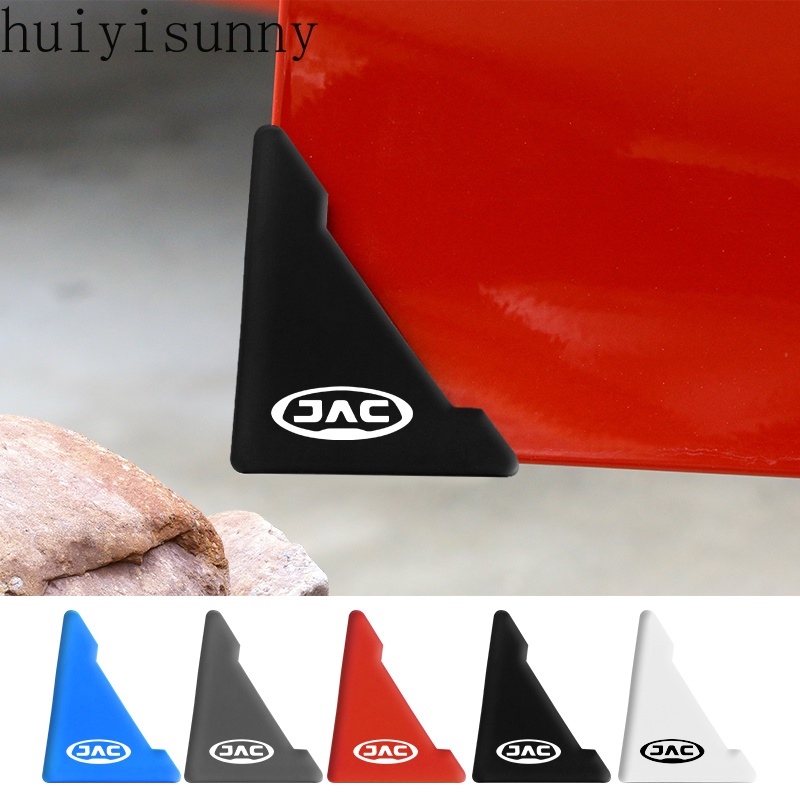 Hys รถมุมประตูซิลิโคนป้องกันกันน้ําสามเหลี่ยมกันชนสําหรับ JAC Refine J3 J2 S5 A5 J5 J6 J4 Vapour S2 