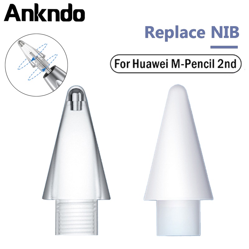 Ankndo ปลายปากกาสไตลัส ชุบนิกเกิล แบบเปลี่ยน สําหรับ Huawei M-Pencil 2 Generation M-Pencil2