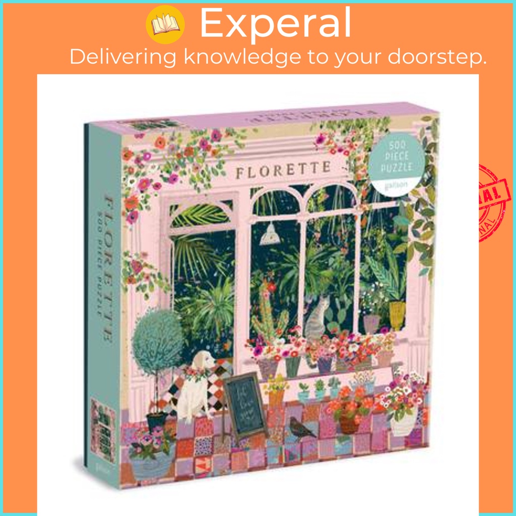 Florette 500 Piece Puzzle โดย Galison (ฉบับสหรัฐอเมริกาปกอ่อน)