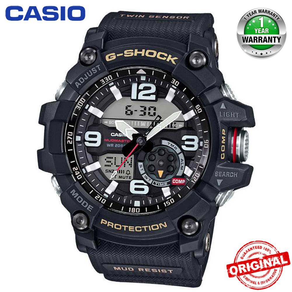 Casio G-SHOCK GG-1000 MUDMASTER นาฬิกาข้อมือ สไตล์สปอร์ต สําหรับผู้ชาย