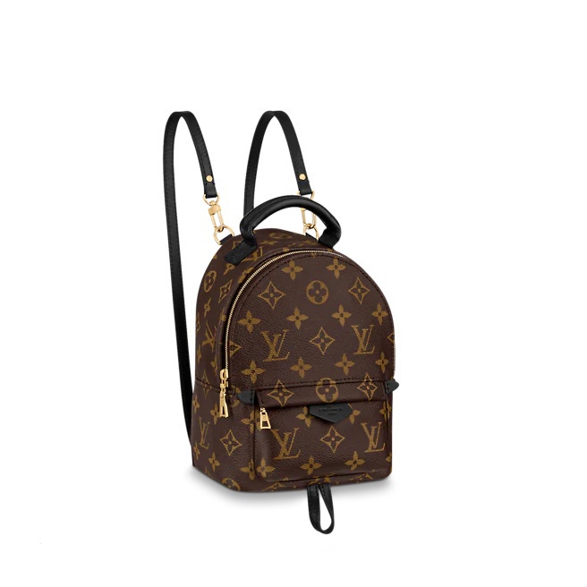 หลุยส์วิตตอง Louis Vuitton PALM SPRINGS Backpack เป้/ผ้าใบเคลือบ/ดอกไม้เก่า series/ผู้หญิง/กระเป๋าเป