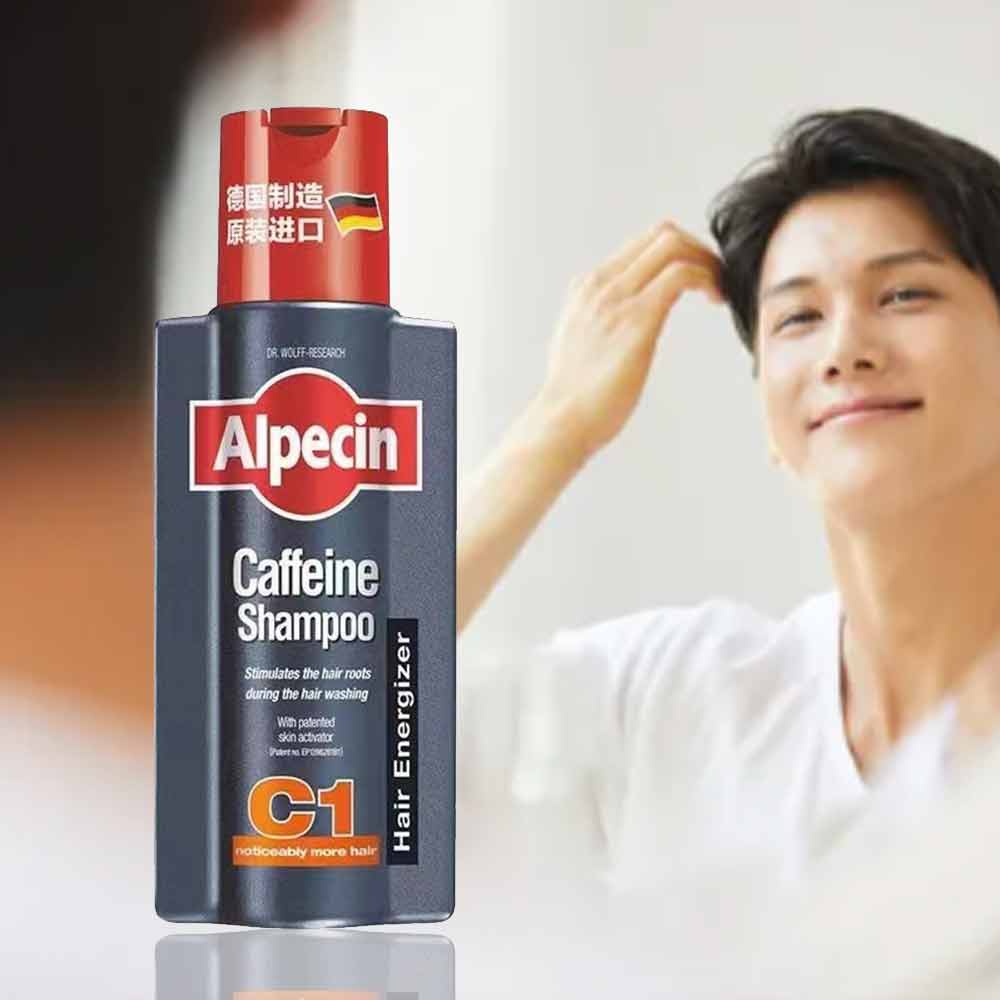 Alpecin Caffeine Shampoo C1 250ml Natural Hair Growth Shampoo for Men