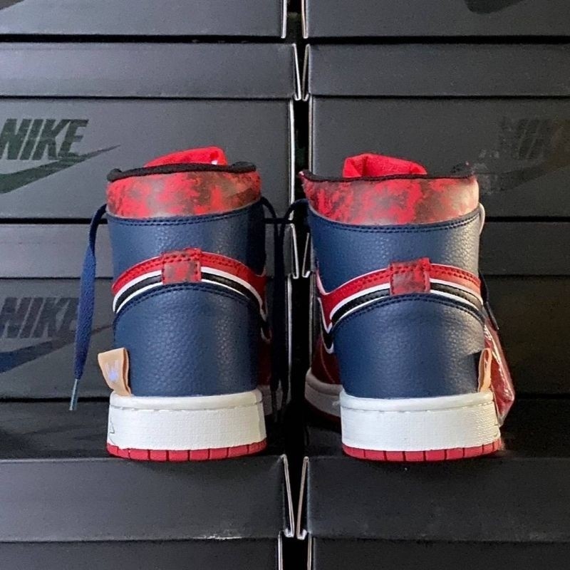 Nike Air Jordan 1 Spider-Man Avengers ใส่ได้ทั้ง ชาย หญิง [ ของแท้ พร้อมส่งฟรี ] รองเท้า new