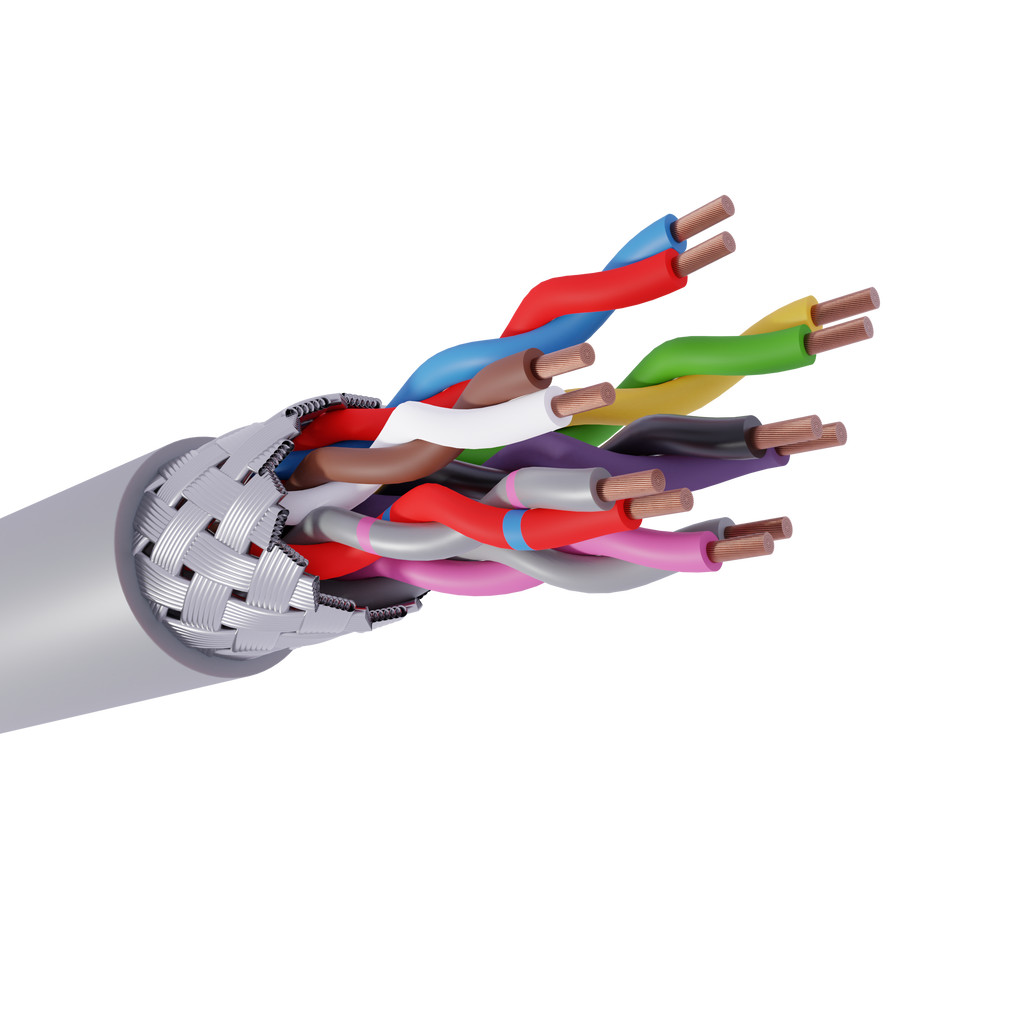 LIYCY สายไฟ pair 4x1 XBK KABEL 1เมตร