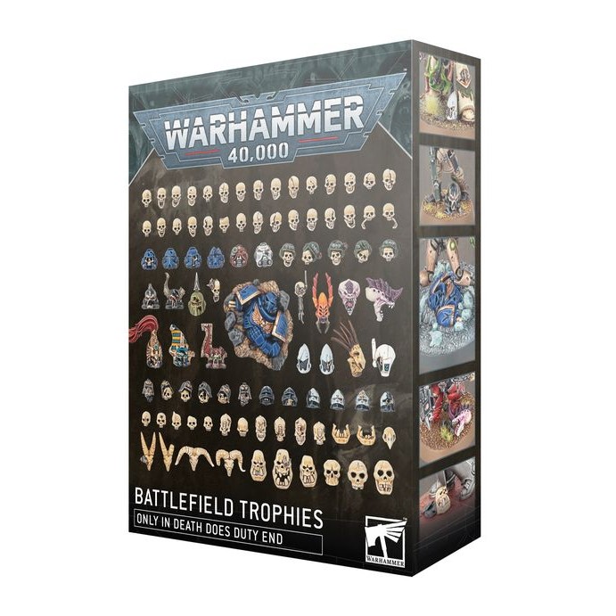 (GWพร้อมส่ง) WARHAMMER 40K : BATTLEFIELD TROPHIES ของตกแต่งสนามรบ