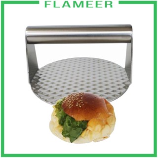 [Flameer] เครื่องกดเนื้อ เบอร์เกอร์ บาร์บีคิว เบอร์เกอร์ สแมชเชอร์ เนื้อสัตว์ ลูกชิ้น อุปกรณ์ครัว หลวม ย่าง ทําอาหาร สแมชเชอร์ สําหรับแซนวิช ทําอาหาร