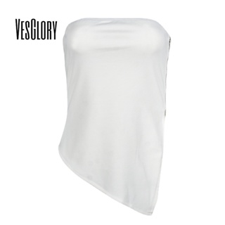 Vesglory เสื้อท็อปแขนยาว เปิดไหล่ เปิดหลัง เข้ารูป สีพื้น แฟชั่นสําหรับผู้หญิง 2023