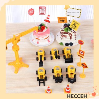 Hecceh อุปกรณ์ก่อสร้าง มินิคัพเค้ก Topper เค้ก Topper