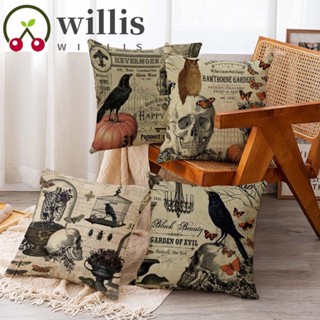 Willis ปลอกหมอน ทรงสี่เหลี่ยม สําหรับตกแต่งบ้าน โซฟา