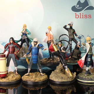 Bliss โมเดลฟิกเกอร์ PVC อนิเมะนารูโตะ Sarutobi Lchizoku Hatake Kakashi Hashirama Tobirama NARUTO