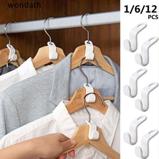 Wonda ไม้แขวนเสื้อพลาสติก ขนาดเล็ก ประหยัดพื้นที่ สําหรับตู้เสื้อผ้า