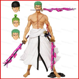 Ere1 โมเดลฟิกเกอร์ One Piece Roronoa Zoro สี่หัว ของเล่น ของสะสม สําหรับตกแต่งบ้าน