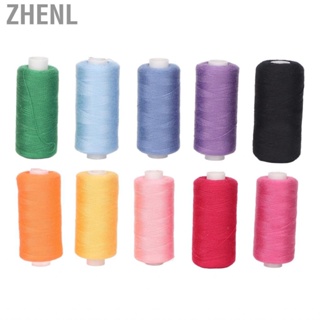 Zhenl Sewing Thread  Embroidery 400 Yards Each Handcraft DIY Easy To Store for Clothes