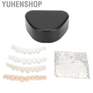 Yuhenshop Temporary Tooth  Kit Moldable False  Thermal Fitting Beads For Cosp&amp;