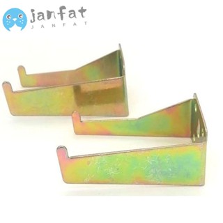 Janfat ตะขอโลหะ สีทอง สําหรับแขวนเครื่องดับเพลิง 2 ชิ้น