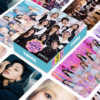 Twice อัลบั้ม HARE โฟโต้การ์ด สองด้าน โลโม่การ์ด สติกเกอร์ 96 ชิ้น / กล่อง